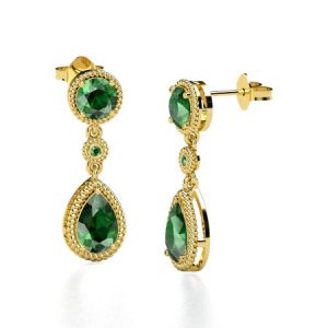 gold-earrings-with-emerald